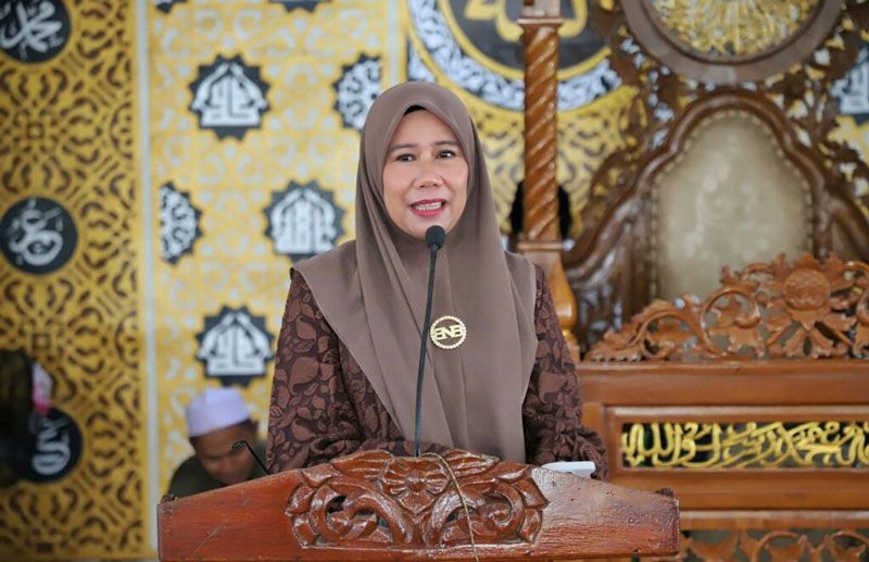 Peringatan Isra Mi&rsquo;raj di Masjid At Taqwa Kotabaru, Wabup Inhil Imbau Jadikanlah Sholat Kebutuhan, Bukan Sekadar Kewajiban