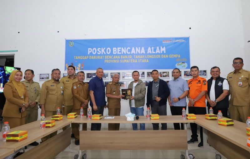 Wali Kota Agung Nugroho Serahkan Bantuan Senilai Rp1.5 Miliar untuk Korban Bencana Sumut