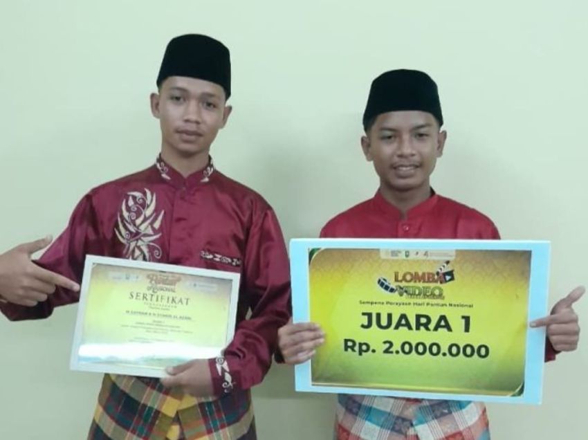 Dua Pelajar Bengkalis Juara Berbalas Pantun 2025
