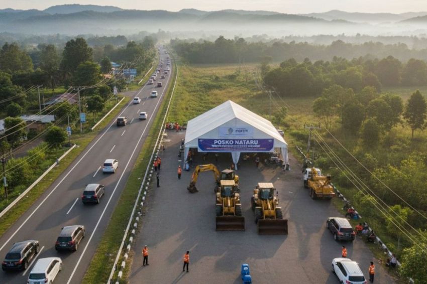 12 Posko Nataru Siaga di Riau