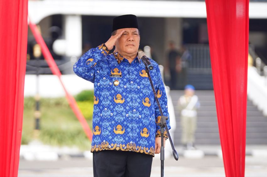 308 PNS Pemprov Riau Terima Satya Lencana Karya Satya dari Presiden Prabowo Subianto