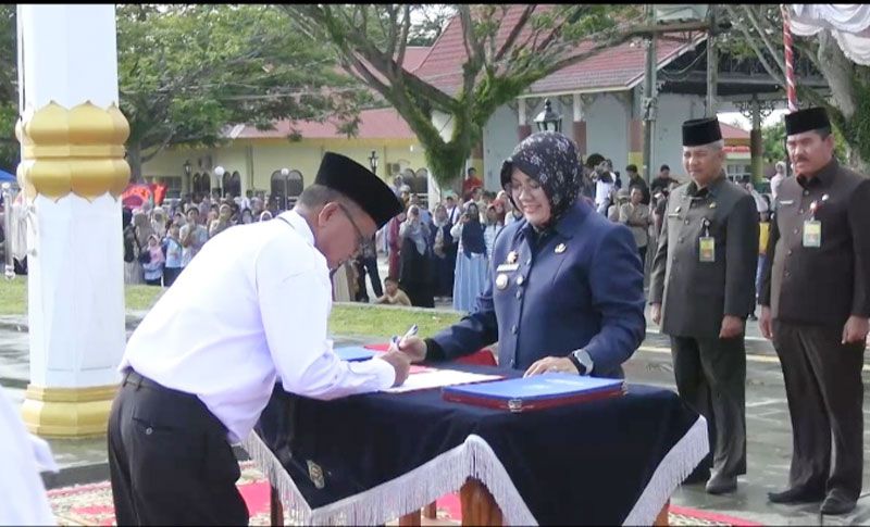 Sebanyak 3.054 PPPK Pemkab Siak Dilantik, Bupati Tekankan Displin
