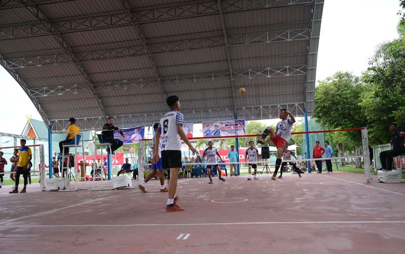 Lurah Kota Bengkalis Hidupkan Gairah Olahraga Takraw Melalui Turnamen