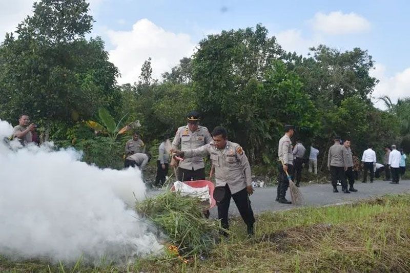 Goro Bersama di Ridan Permai, Antisipasi Banjir di Musim Hujan