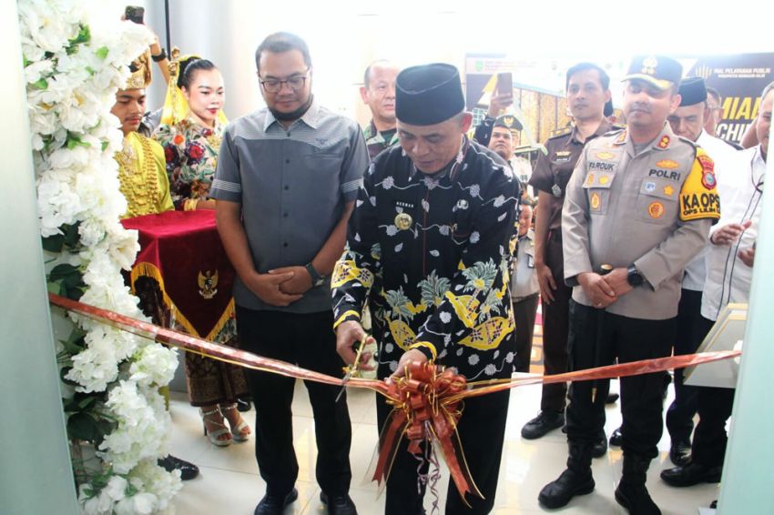 Bupati Herman Resmikan MPP Inhil