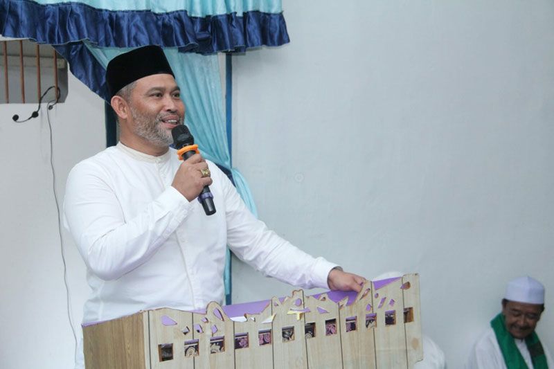 Bupati Inhil Buka Suluk-Khalwat Thariqat Naqsyabandiyah Alkhalidiyah ke-35 di Kampung Baru
