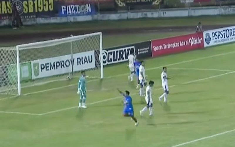 PSPS Pekanbaru Tahan Imbang Adhyaksa FC Banten 1-1