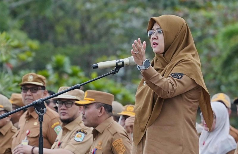 3.590 Tenaga Non-ASN Pemkab Siak Tak Masuk Database Pusat, Bupati Temui MenPAN RB