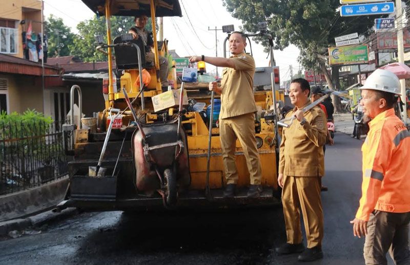 Tuntaskan Masalah Perbaikan Jalan Rusak, Pemko Pekanbaru Koordinasi dengan Pihak Terkait