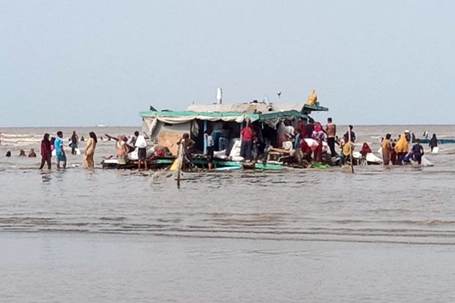 Kapal Bermuatan Sembako Karam di Perairan Bengkalis, 7 Awak Berhasil Selamat