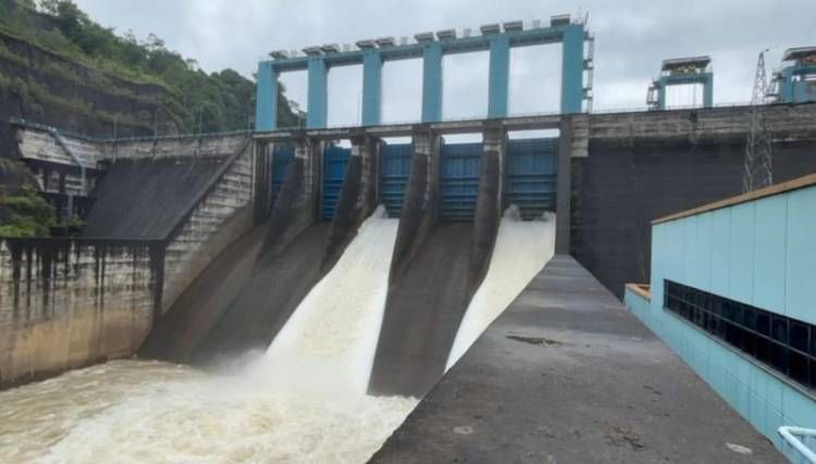Inflow Turun, Besok Siang Dua Pintu Spillway PLTA Koto Panjang Ditutup