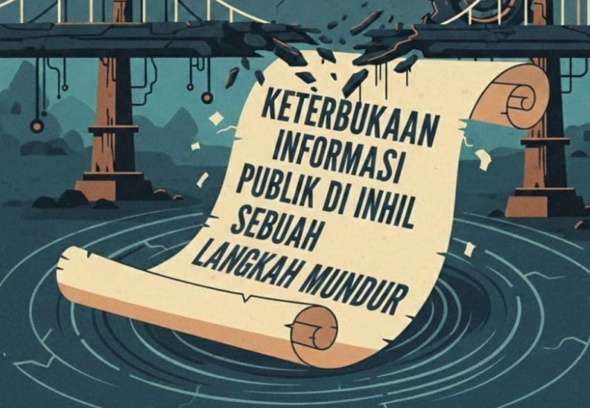 Keterbukaan Informasi Publik di Inhil Dinilai Mundur