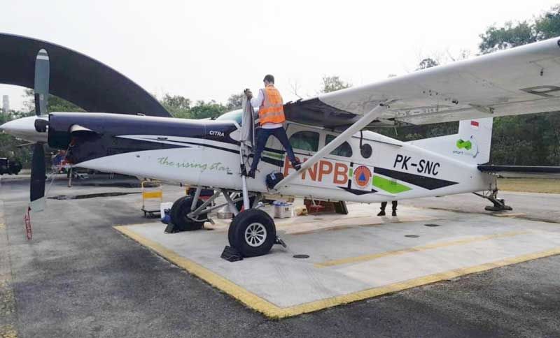 Pusat akan Kirimkan Pesawat untuk Modifikasi Cuaca ke Riau, Heli Water Bombing Menunggu