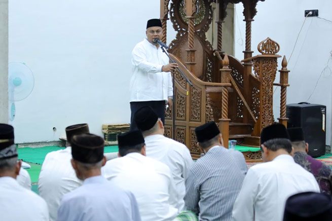 Pimpin Safari Ramadan 1447 H Perdana, Ini pesan Wabup Siak Syamsurizal