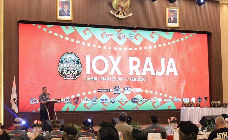 IOX Raja 2026 Ditutup, Wali Kota Pekanbaru Tegaskan Peran Komunitas Jaga Lingkungan dan Kemanusiaan