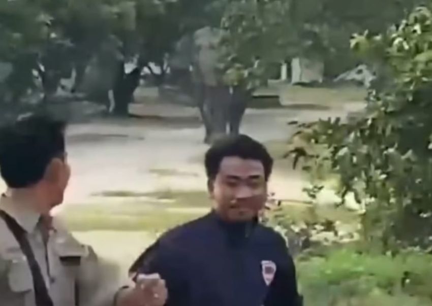 Rombongan Gajah Sumatera Amuk Mes Karyawan PT Arara Abadi