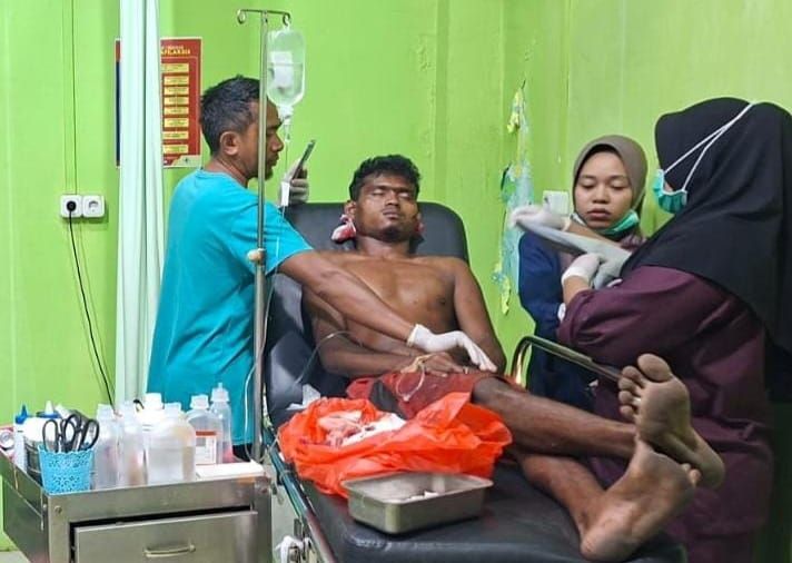 Harimau Terkam Pencari Kayu di Dermaga PT. SPA Serapung