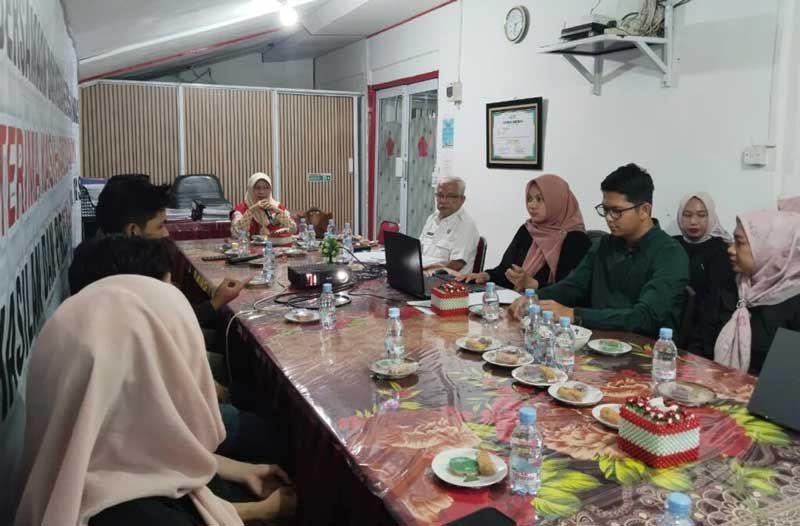 Rapat Evaluasi PMI Inhil, Hj. Katerina Susanti Minta Pengurus Tingkatkan Kegiatan