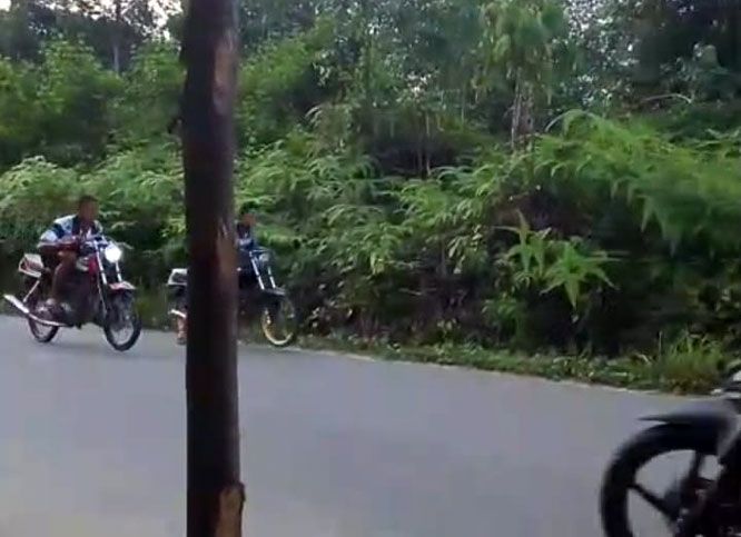Aksi Balap Liar di Desa IV Koto Setingkai, Resahkan Masyarakat
