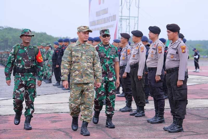 Wako Agung Nugroho Pimpin Upacara Pembukaan TMMD 2026 di Tenayan Raya