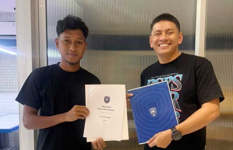 Teken Perpanjangan Kontrak, Asir Asiz Tetap Merumput Bersama PSPS Pekanbaru hingga 2028