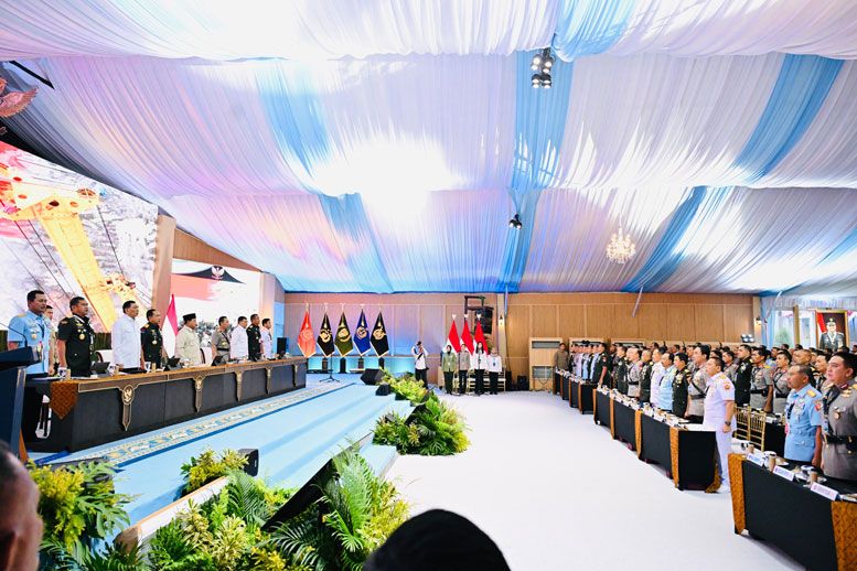 Taklimat Presiden RI pada Rapim TNI&ndash;Polri 2026, Perkuat Sinergi TNI&ndash;Polri Jaga Stabilitas Nasional