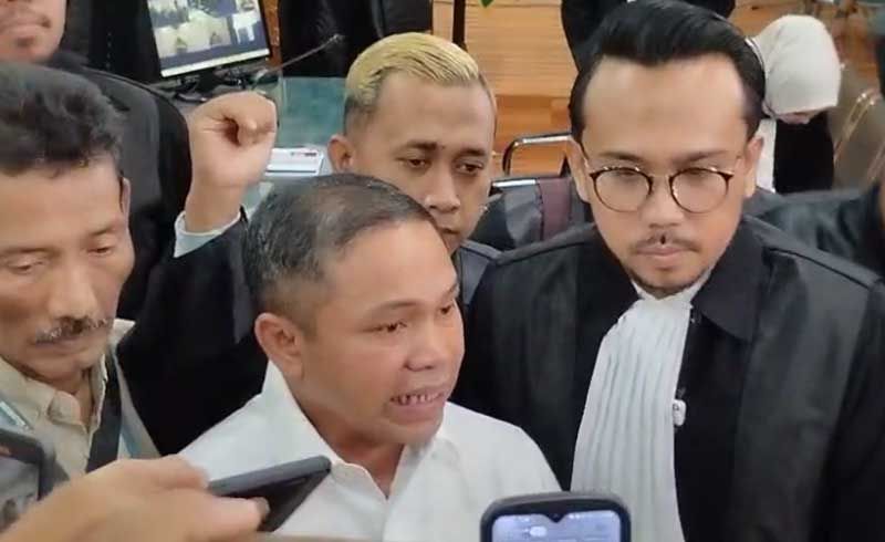 Sidang Perdana Dugaan Kasus Pemerasan 6 Kepala UPT di Lingkungan Dinas PUPR PKPP Riau, Abdul Wahid Minta Hakim Objektif