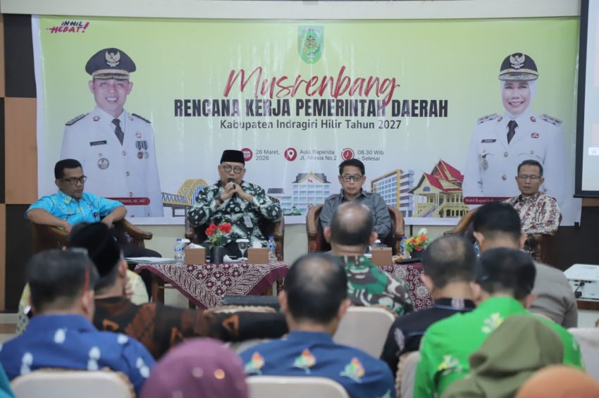 Musrenbang RKPD Inhil 2027 Dibuka, Prioritas Infrastruktur dan Kualitas Hidup Masyarakat