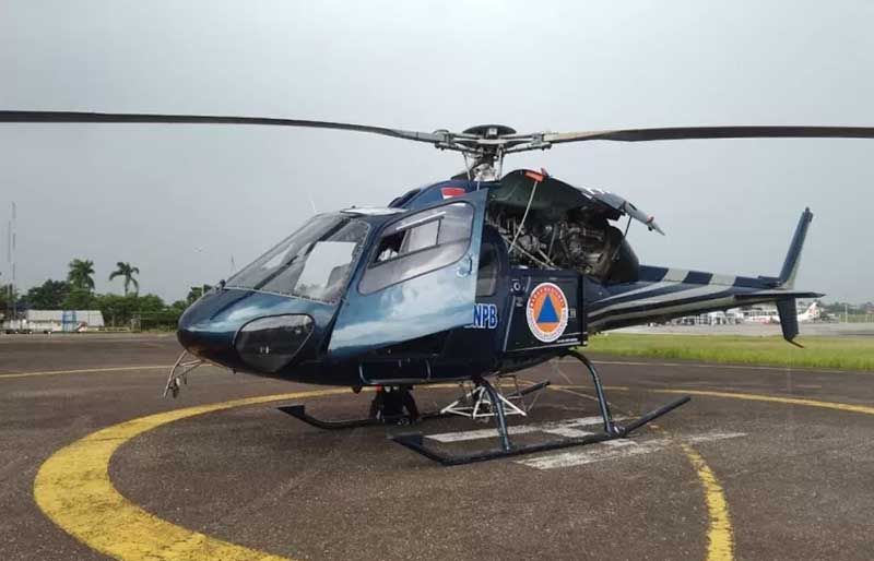 Bantu Penanganan Karhutla Riau, 2 Heli Patroli BNPB Sudah di Lanud RSN