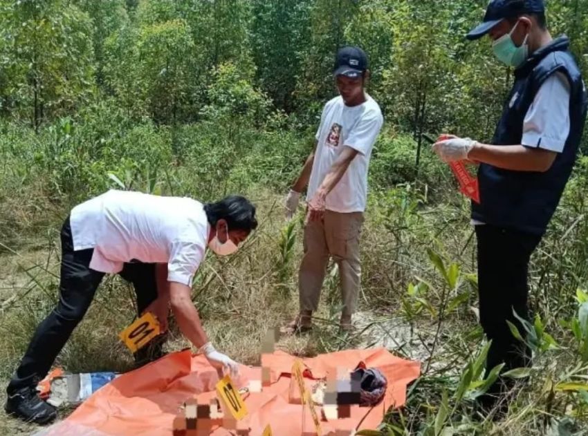 Kerangka Manusia Ditemukan di Areal PT RAPP Estate Teso