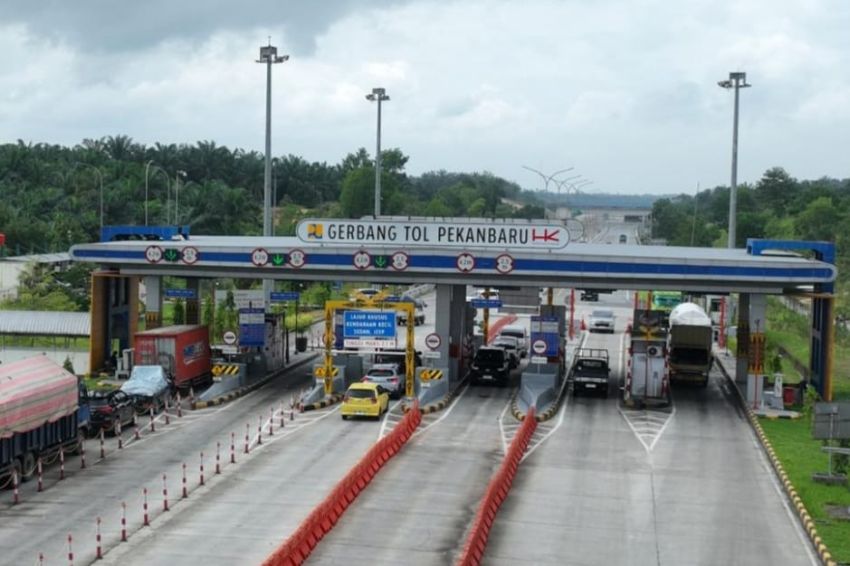 Mulai 13-29 Maret 2026, Truk Besar Dilarang Melintas di Tol Pekanbaru-Dumai