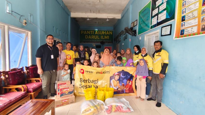 Maxim Perkuat Kepedulian Sosial Lewat Santunan Anak Yatim di Pekanbaru