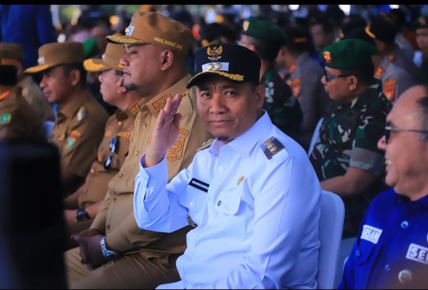 Wawako Pekanbaru Ikuti Apel Kesiapsiagaan Penanganan Karhutla Nasional 2026