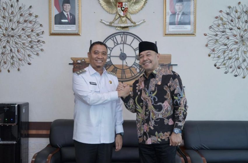 Wawako Pekanbaru Bersama Wawako Tebing Tinggi Bahas Inovasi Daerah