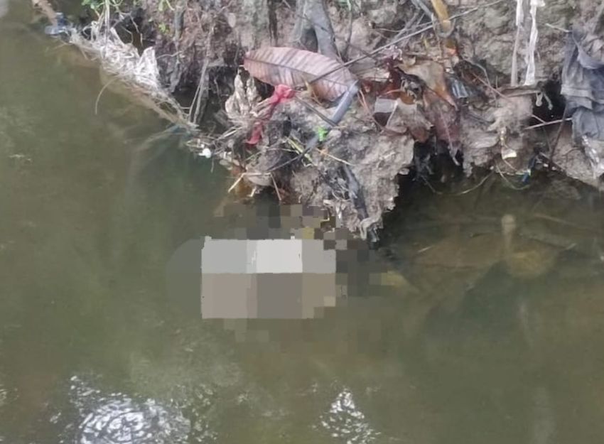 Warga Temukan Mayat Bayi  Mengapung di Parit Graha Panam Permai