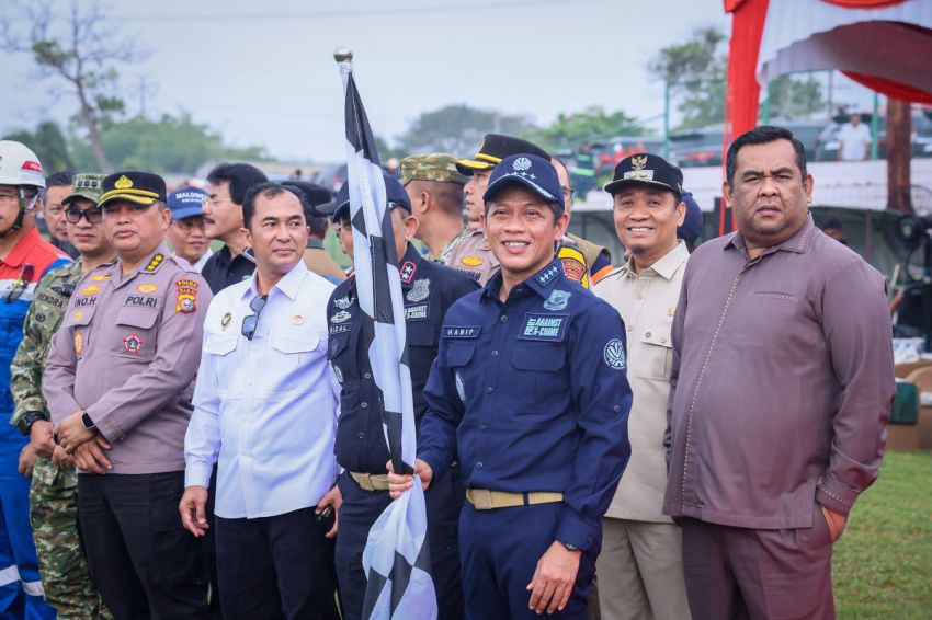 Apel Kesiapsiagaan Karhutla Bersama Menteri LHK, Wawako Markarius Anwar Imbau Warga Waspada El Nino Ekstrem