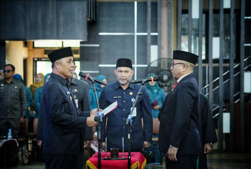 Percepatan Kinerja Pembangunan, Bupati Inhil Lantik 220 Pejabat