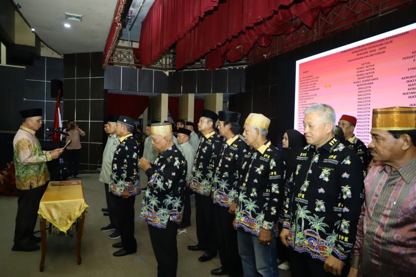 Bupati Kukuhkan Kepengurusan FPK dan FKUB Inhil 2025-2030, Wujudkan Sinergitas dalam Keberagaman