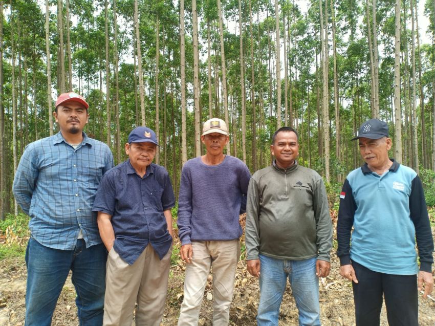 Kelompok Tani SKB Pangean Merasa Dibohongi PT. RAPP, Tuntut Penyelesaian Lahan