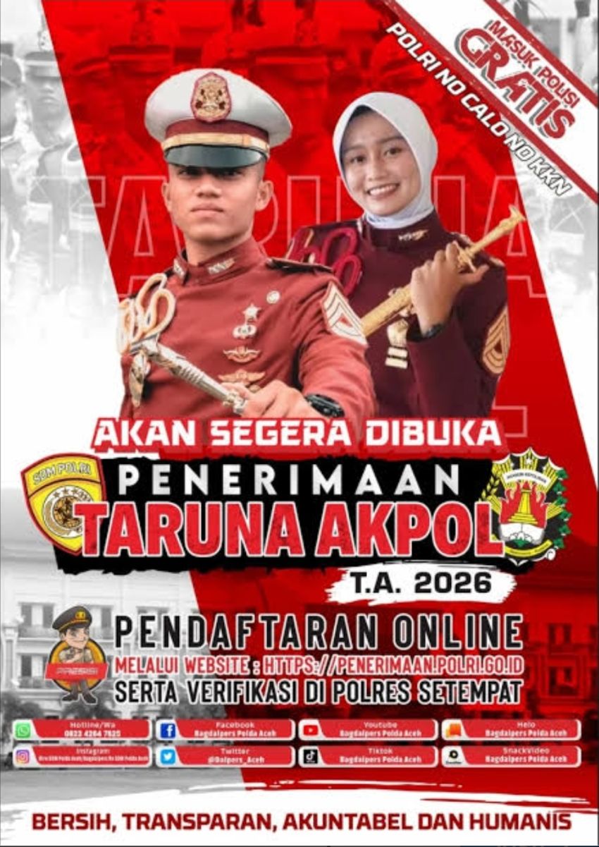 Polda Riau Tegaskan Penerimaan Akpol 2026 Tanpa Pungutan, Ini Jadwalnya!