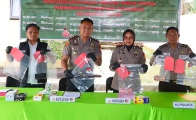 Pemuda di Siak Tega Gorok Nenek, Sikat Harta Korban untuk Belikan Pacar Motor