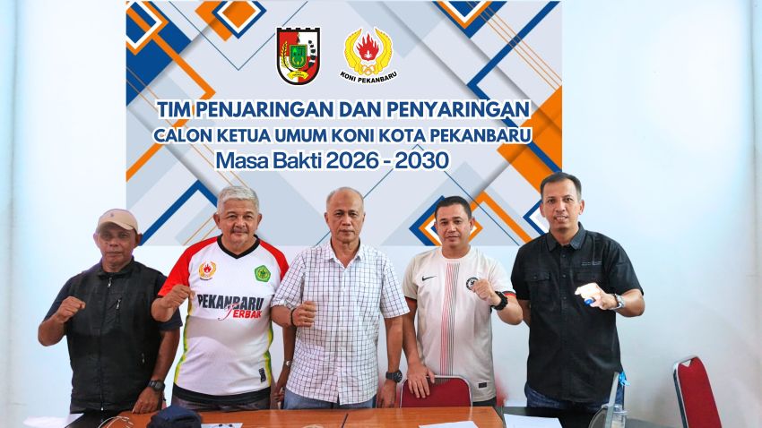 Pendaftaran Calon Ketua KONI Pekanbaru 2026&ndash;2030 Dibuka Hari Ini &lrm;