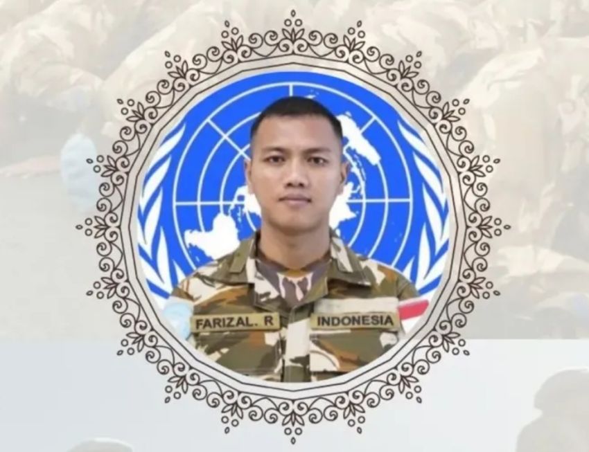 Praka Farizal Gugur Saat Salat Isya Karena Terkena Mortir Israel