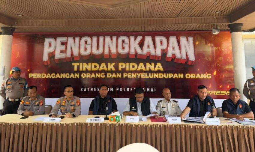 Polres Dumai Gagalkan Penyelundupan 63 PMI Ilegal dan 7 WNA ke Malaysia