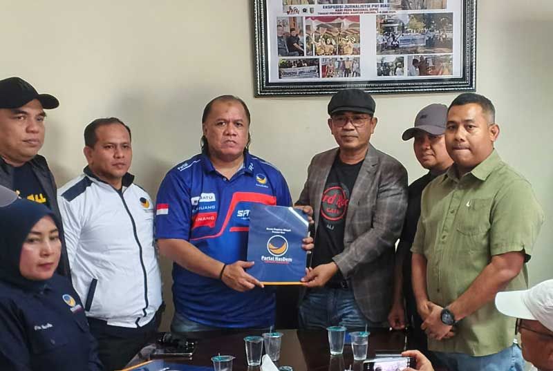 Terima Aspirasi DPW NasDem Riau, PWI Dorong Penyelesaian Sesuai Mekanisme Pers