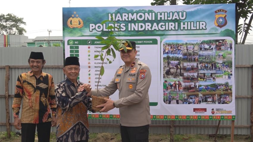 Wakapolda Riau Kunjungi Inhil, Wabup Yuliantini Tekankan Kolaborasi dan Penghijauan