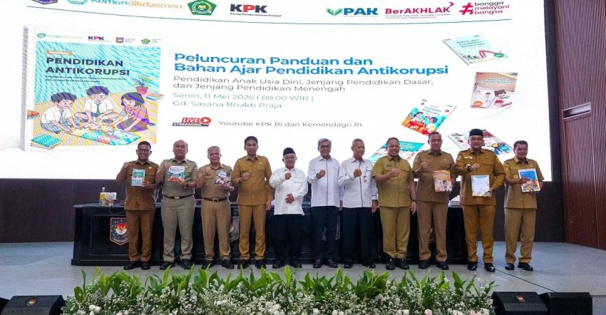 Buku Panduan Pendidikan Antikorupsi Resmi Diluncurkan