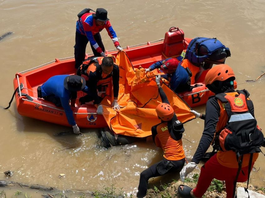 Dua Hari Hilang Tenggelam di Sungai Indragiri, Pegawai PNM Ukui Ditemukan Meninggal