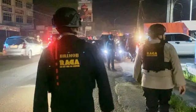 Polda Riau Kerahkan Tim RAGA dan Brimob Jaga Keamanan Masyarakat saat Pemadaman Listrik