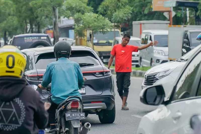 Tertibkan Pak Ogah, Dishub Pekanbaru Sisir Jalan Kota Pekanbaru Setiap 2 Jam